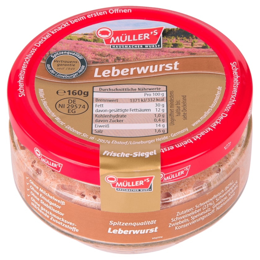 Müller's Leberwurst 160g